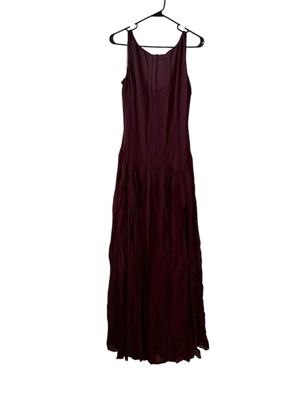 🆕 REFORMATION Camella Maxi Dress in Mahogany Sz 6 - Picture 3 of 7